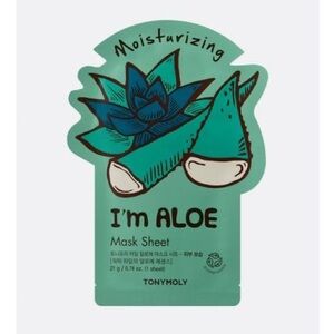 TONYMOLY pack of 10 Aloe Face Sheet Masks